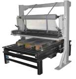 Drehtischwickler mit Deckblattaufleger - 095+470/5 - 35/45pal/h - Foto 3 &middot; Blatteinleger